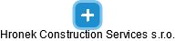 Hronek Construction Services s.r.o. - obrázek vizuálního zobrazení vztahů obchodního rejstříku