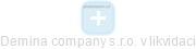 Demina company s.r.o. v likvidaci - obrázek vizuálního zobrazení vztahů obchodního rejstříku
