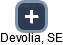Devolia, SE - obrázek vizuálního zobrazení vztahů obchodního rejstříku