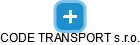 CODE TRANSPORT s.r.o. - obrázek vizuálního zobrazení vztahů obchodního rejstříku