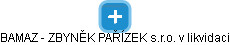 BAMAZ - ZBYNĚK PAŘÍZEK s.r.o. v likvidaci - obrázek vizuálního zobrazení vztahů obchodního rejstříku