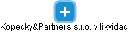 Kopecky&Partners s.r.o. v likvidaci - obrázek vizuálního zobrazení vztahů obchodního rejstříku