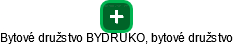 Bytové družstvo BYDRUKO, bytové družstvo - obrázek vizuálního zobrazení vztahů obchodního rejstříku