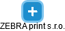 ZEBRA print s.r.o. - obrázek vizuálního zobrazení vztahů obchodního rejstříku