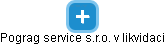 Pograg service s.r.o. v likvidaci - obrázek vizuálního zobrazení vztahů obchodního rejstříku