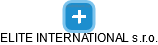 ELITE INTERNATIONAL s.r.o. - obrázek vizuálního zobrazení vztahů obchodního rejstříku