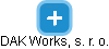 DAK Works, s. r. o. - obrázek vizuálního zobrazení vztahů obchodního rejstříku