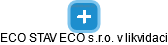 ECO STAV ECO s.r.o. v likvidaci - obrázek vizuálního zobrazení vztahů obchodního rejstříku