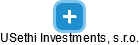 USethi Investments, s.r.o. - obrázek vizuálního zobrazení vztahů obchodního rejstříku