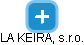 LA KEIRA, s.r.o. - obrázek vizuálního zobrazení vztahů obchodního rejstříku