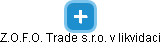 Z.O.F.O. Trade s.r.o. v likvidaci - obrázek vizuálního zobrazení vztahů obchodního rejstříku