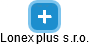 Lonex plus s.r.o. - obrázek vizuálního zobrazení vztahů obchodního rejstříku