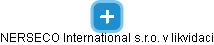 NERSECO International s.r.o. v likvidaci - obrázek vizuálního zobrazení vztahů obchodního rejstříku