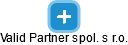 Valid Partner spol. s r.o. - obrázek vizuálního zobrazení vztahů obchodního rejstříku