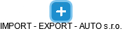 IMPORT - EXPORT - AUTO s.r.o. - obrázek vizuálního zobrazení vztahů obchodního rejstříku