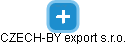 CZECH-BY export s.r.o. - obrázek vizuálního zobrazení vztahů obchodního rejstříku