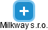 Milkway s.r.o. - obrázek vizuálního zobrazení vztahů obchodního rejstříku