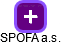 SPOFA a.s. - obrázek vizuálního zobrazení vztahů obchodního rejstříku