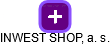 INWEST SHOP, a. s. - obrázek vizuálního zobrazení vztahů obchodního rejstříku