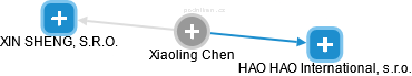  Xiaoling Ch. - Vizualizace  propojení osoby a firem v obchodním rejstříku